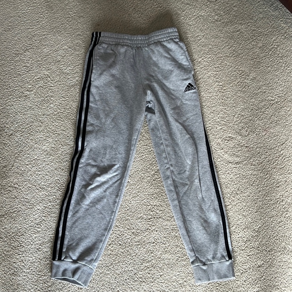 Adidas grey sweatpants